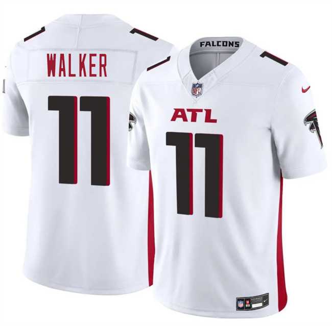 Men & Women & Youth Atlanta Falcons #11 Jalon Walker White 2025 Draft F.U.S.E. Vapor Untouchable Limited Stitched Jersey,We sell and wholesale Men & Women & Youth Atlanta Falcons #11 Jalon Walker White 2025 Draft F.U.S.E. Vapor Untouchable Limited Stitched Jersey on line form chian!